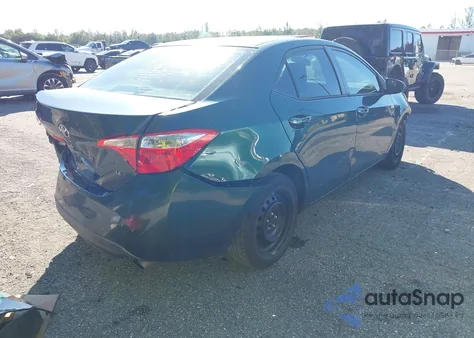 2016 Toyota Corolla Le z USA, uszkodzony, nr VIN 2T1BURHE2GC601184